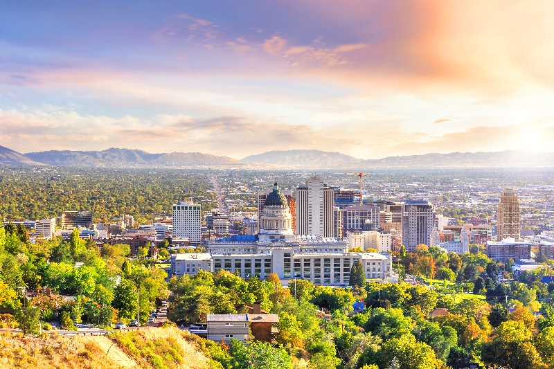 Cities like Salt Lake City, Utah enjoyed close-to-normal rent collections and payments in June.