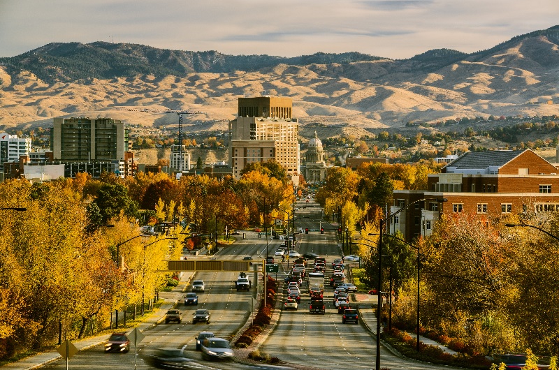 Boise's robust economy and outdoor views make it optimal for employees in remote positions.